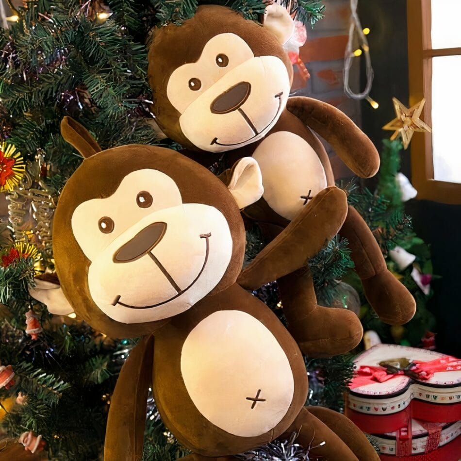 Knuffel Kussen Aap Mignonne Superzachte Troostknuffel De Knuffel
