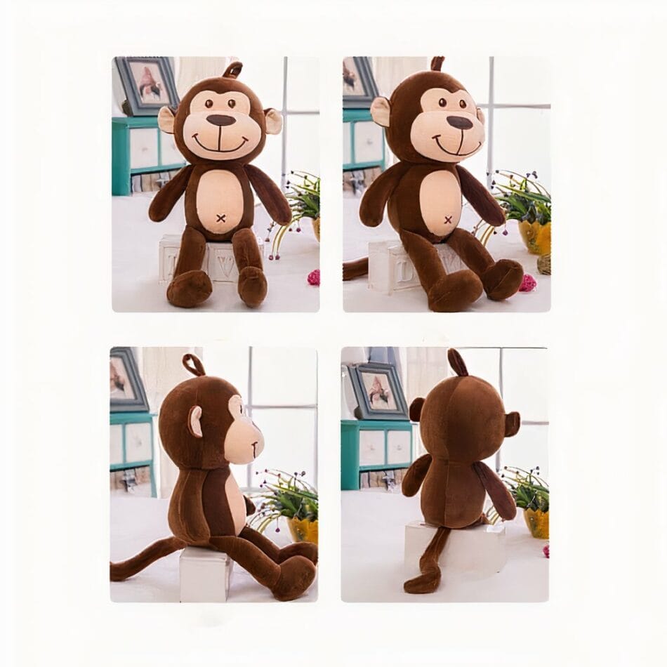 Knuffel Kussen Aap Mignonne Superzachte Troostknuffel De Knuffel