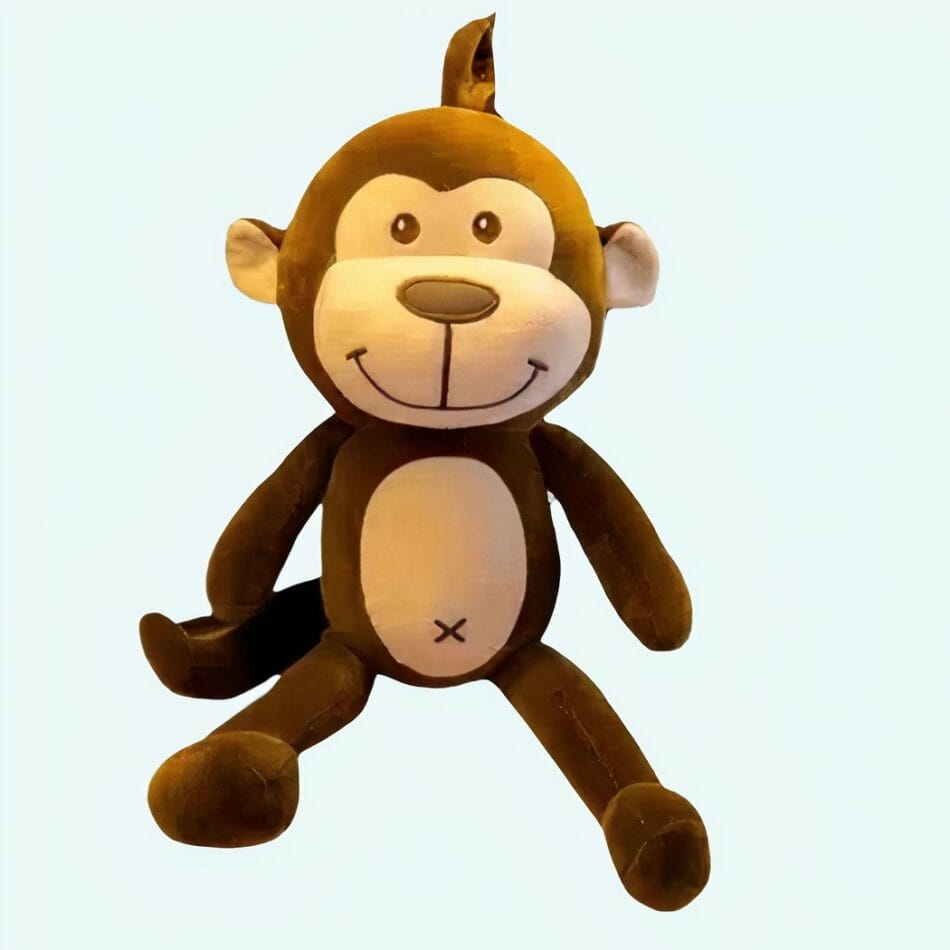 Knuffel Kussen Aap Mignonne Superzachte Troostknuffel De Knuffel