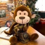 Knuffel Kussen Aap Mignonne Superzachte Troostknuffel De Knuffel