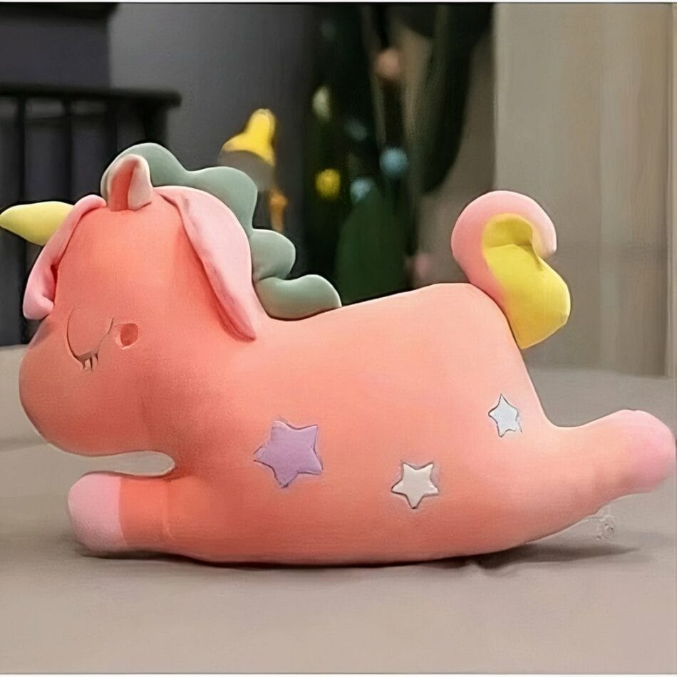 Knuffel kussen eenhoorn De Knuffel