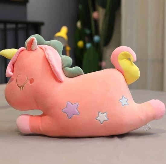 Knuffel kussen eenhoorn De Knuffel