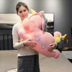 Knuffel kussen eenhoorn De Knuffel