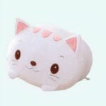 Knuffel Kussen Kat Wit Zachte Pluche Slaapkamer Decor De Knuffel