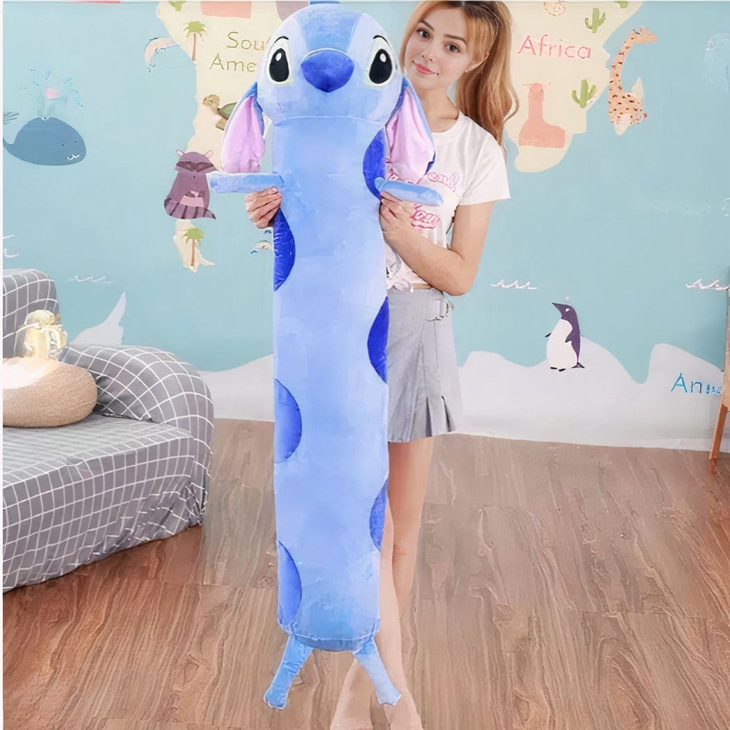 Knuffel Kussen Reus Stitch Blauwe 175 cm De Knuffel 145cm