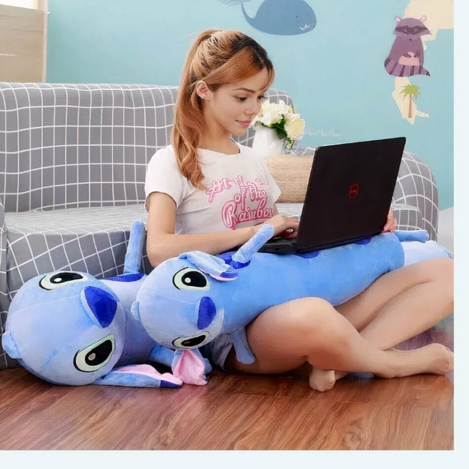 Knuffel Kussen Reus Stitch Blauwe 175 cm De Knuffel