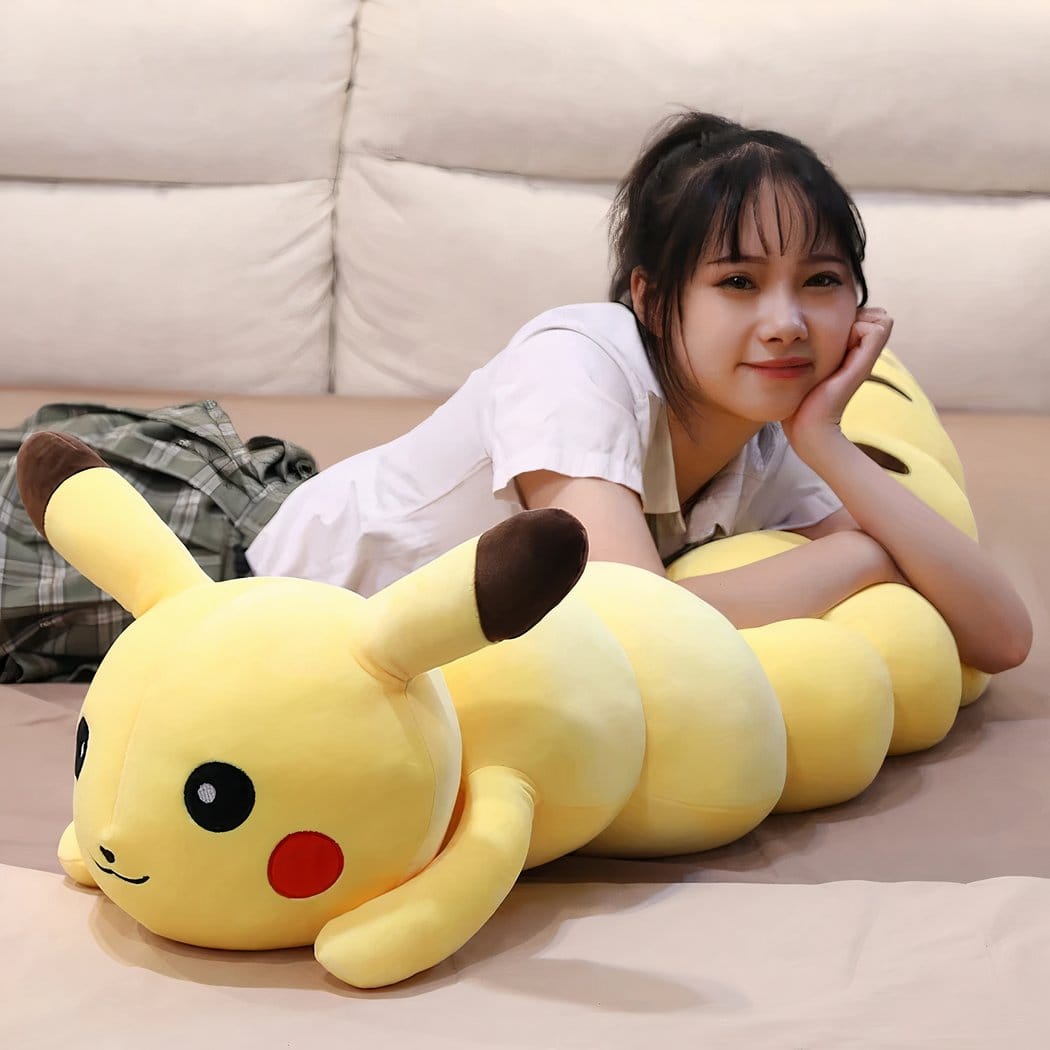 Knuffel Kussen XXL Pikachu 85 110 Of 140 Cm Zacht De Knuffel 110cm