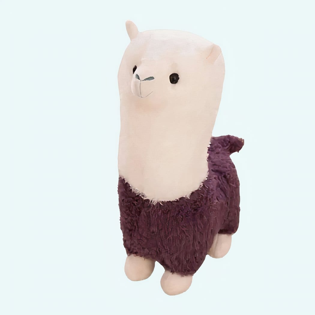 Knuffel Lama Alpaca Paars Ultra Zachte Speelknuffel Voor Kinderen De Knuffel