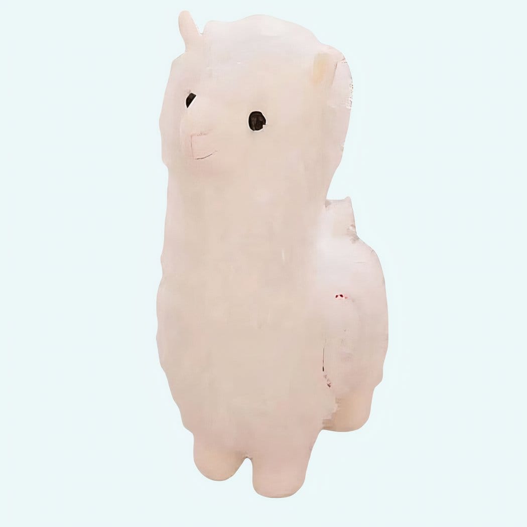 Knuffel Lama Alpaca Wit Voor Slapen Troost En Gezelligheid De Knuffel
