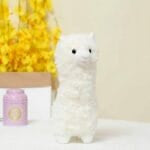 Knuffel Lama Alpaca Wit Voor Slapen Troost En Gezelligheid De Knuffel
