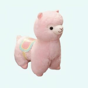 Knuffel Lama Paars Zachte Speelknuffel Met Verhalen De Knuffel
