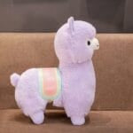 Knuffel Lama Paars Zachte Speelknuffel Met Verhalen De Knuffel