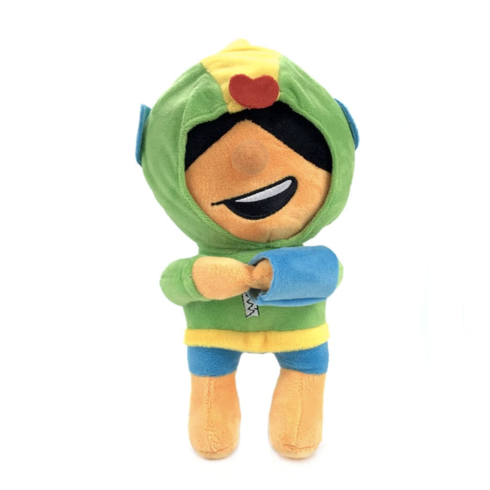 Knuffel Léon Brawl Stars met Afneembare Cape Zachte Brawler Knuffel De Knuffel