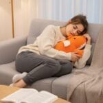 Knuffel Lestée Draak Oranje met Gewicht Therapeutisch voor Kalmering De Knuffel