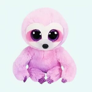 Knuffel Luiaard Met Pailletten Zacht en Glinsterend De Knuffel