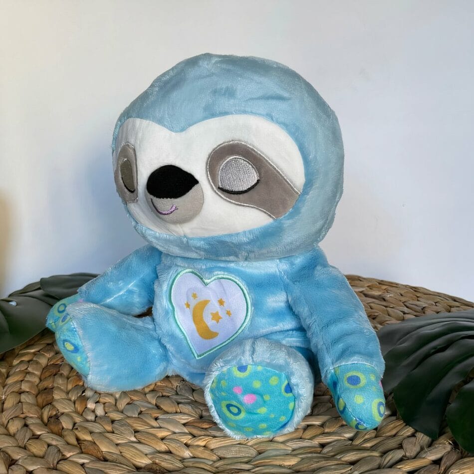 Knuffel Luiaard Nachtlampje Ademend Met Slaapliedje De Knuffel