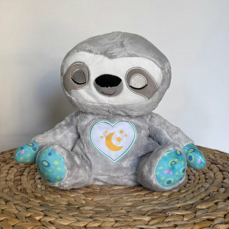 Knuffel Luiaard Nachtlampje Ademend Met Slaapliedje De Knuffel