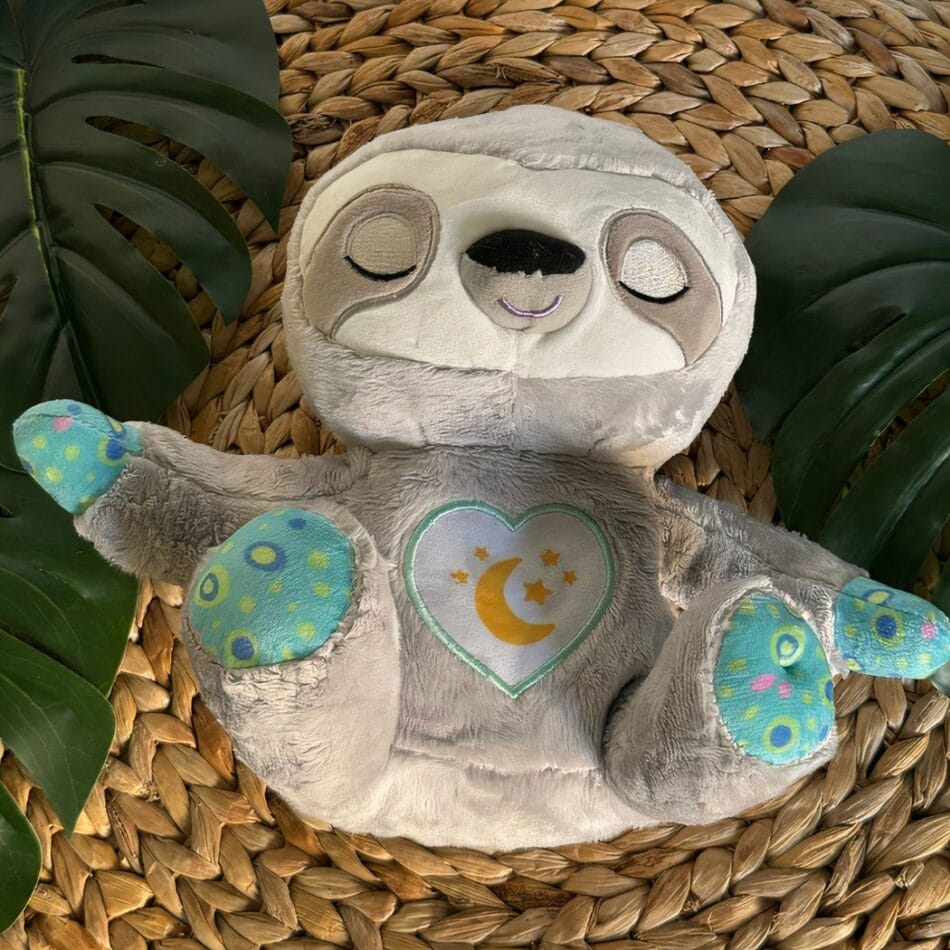 Knuffel Luiaard Nachtlampje Ademend Met Slaapliedje De Knuffel