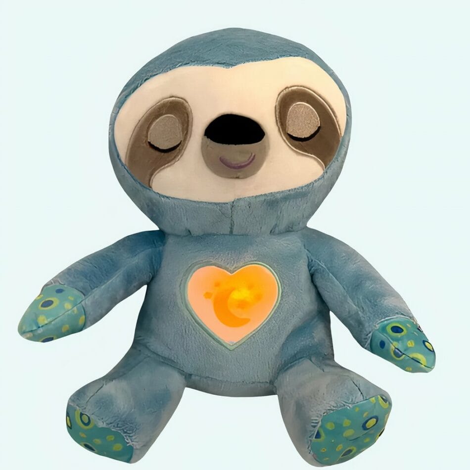 Knuffel Luiaard Nachtlampje Ademend Met Slaapliedje De Knuffel