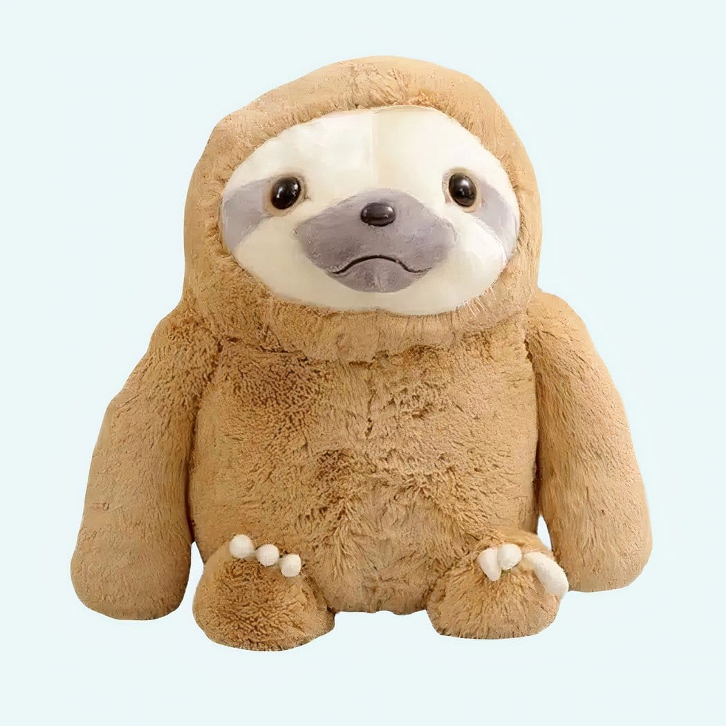 Knuffel Luiaard Zacht en Superschattig Drie Maten Beschikbaar De Knuffel 40cm