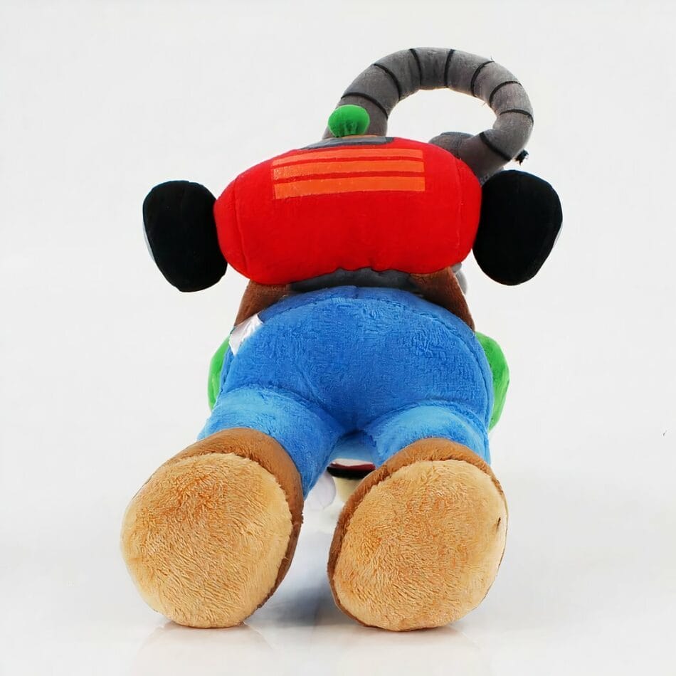 Knuffel Luigi Terrifié Ultrazachte Exacte Replica uit Mario Party 10 De Knuffel