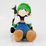 Knuffel Luigi Terrifié Ultrazachte Exacte Replica uit Mario Party 10 De Knuffel