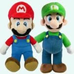 Knuffel Mario en Luigi Super Mario Zachte Pluche Duo De Knuffel