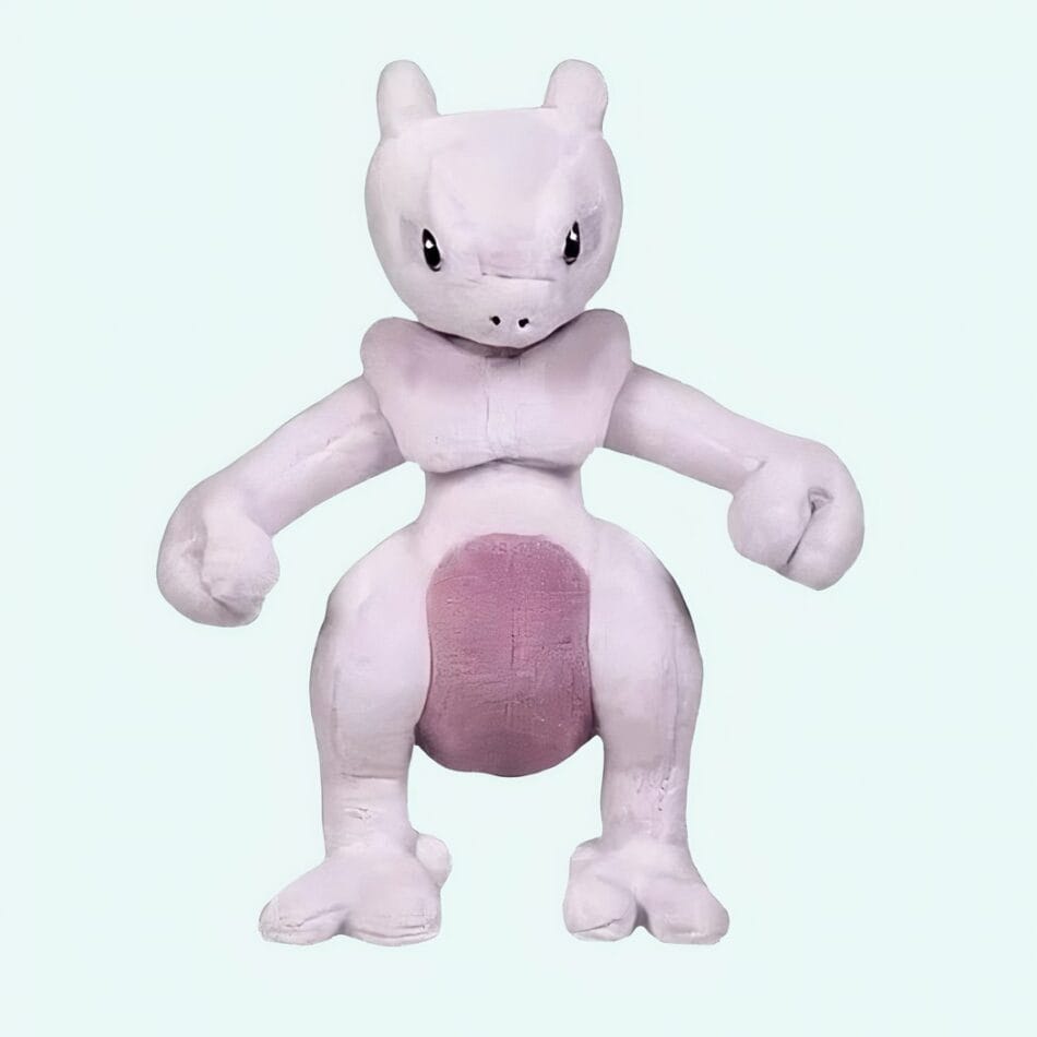 Knuffel Mewtwo Roze 28 cm Zachte Pokémon Knuffel De Knuffel