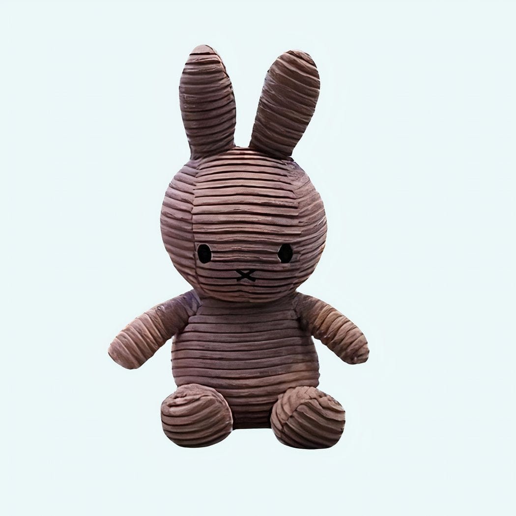 Knuffel Miffy Corduroy Grijs Met Zachte Vulling De Knuffel