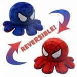 Knuffel Mini Octopus Omkeerbaar Met Katoen Polyester Mix De Knuffel