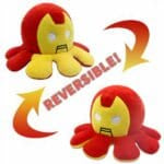 Knuffel Mini Octopus Omkeerbaar Met Katoen Polyester Mix De Knuffel