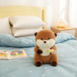 Knuffel Monsieur Otter Zachte Pluche Speelkameraad Voor Kinderen De Knuffel