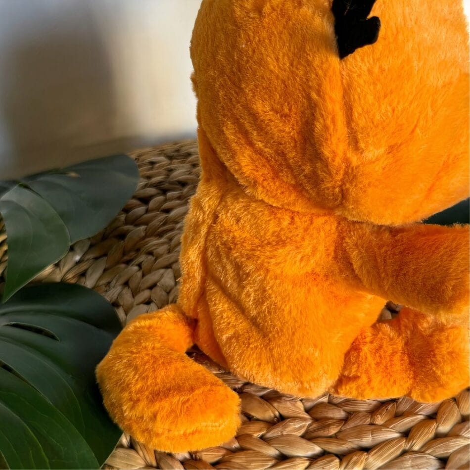 Knuffel Muzikaal Garfield met Ademende Buik en Zacht Licht De Knuffel
