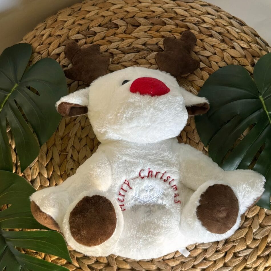 Knuffel Nachtlampje Rendier Kerst Ademend Met Slaapliedjes De Knuffel