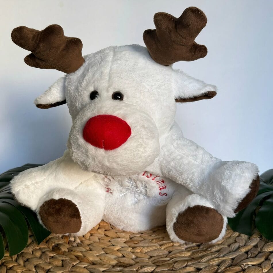 Knuffel Nachtlampje Rendier Kerst Ademend Met Slaapliedjes De Knuffel