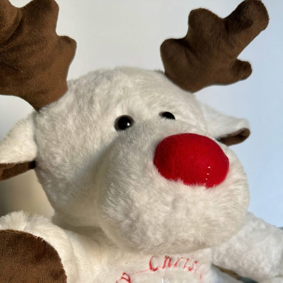 Knuffel Nachtlampje Rendier Kerst Ademend Met Slaapliedjes De Knuffel