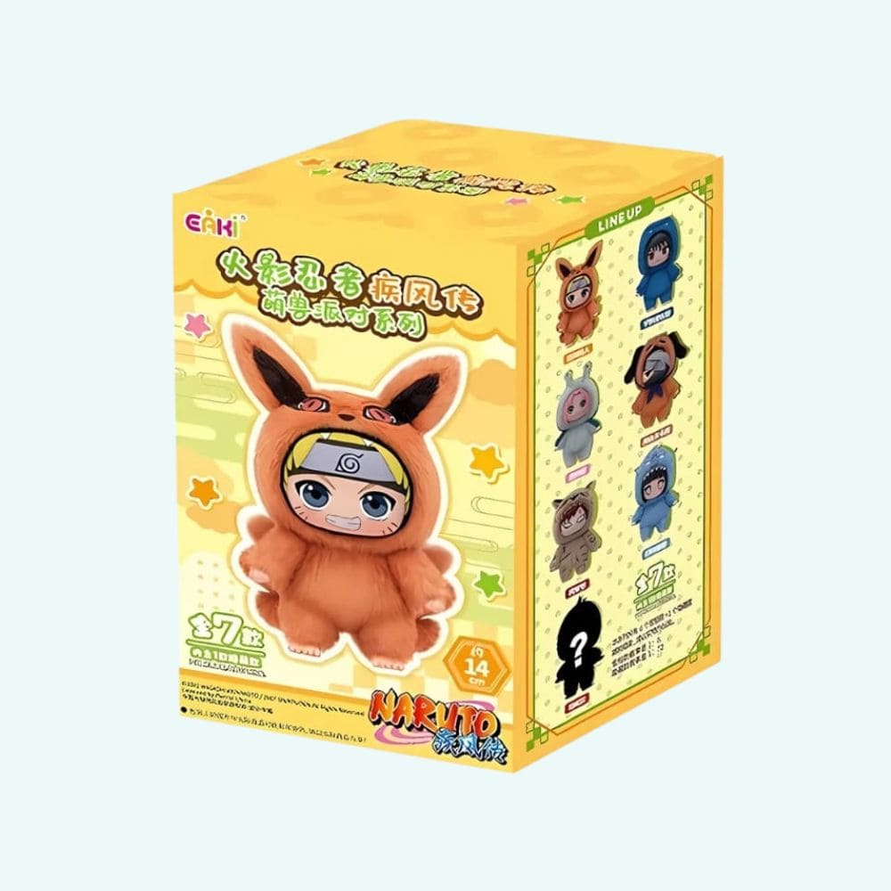 Knuffel Naruto Labubu-Stijl Mystery Box Met Figuren De Knuffel set-van-1