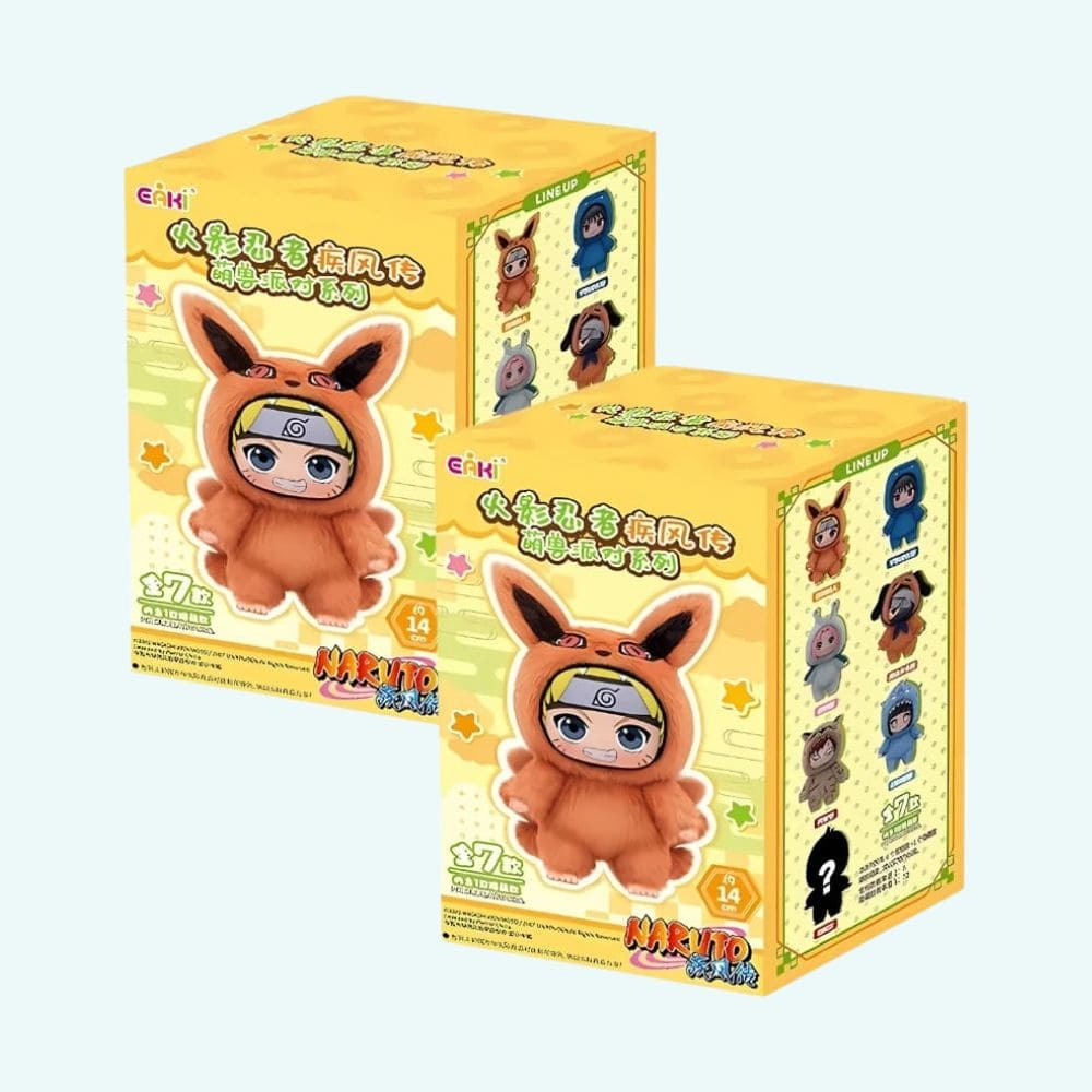 Knuffel Naruto Labubu-Stijl Mystery Box Met Figuren De Knuffel set-van-2