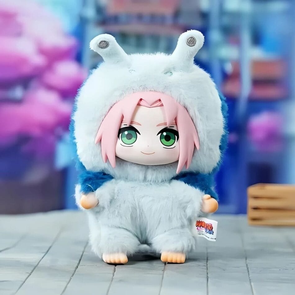 Knuffel Naruto Labubu-Stijl Mystery Box Met Figuren De Knuffel