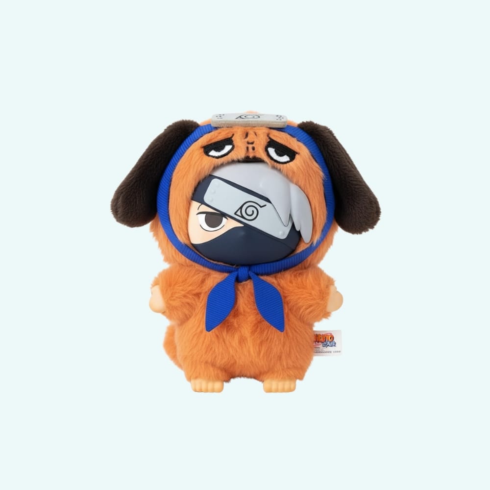 Knuffel Naruto Labubu Stijl Pastelkleuren Zachte Speelknuffel De Knuffel Kakashi Hatake