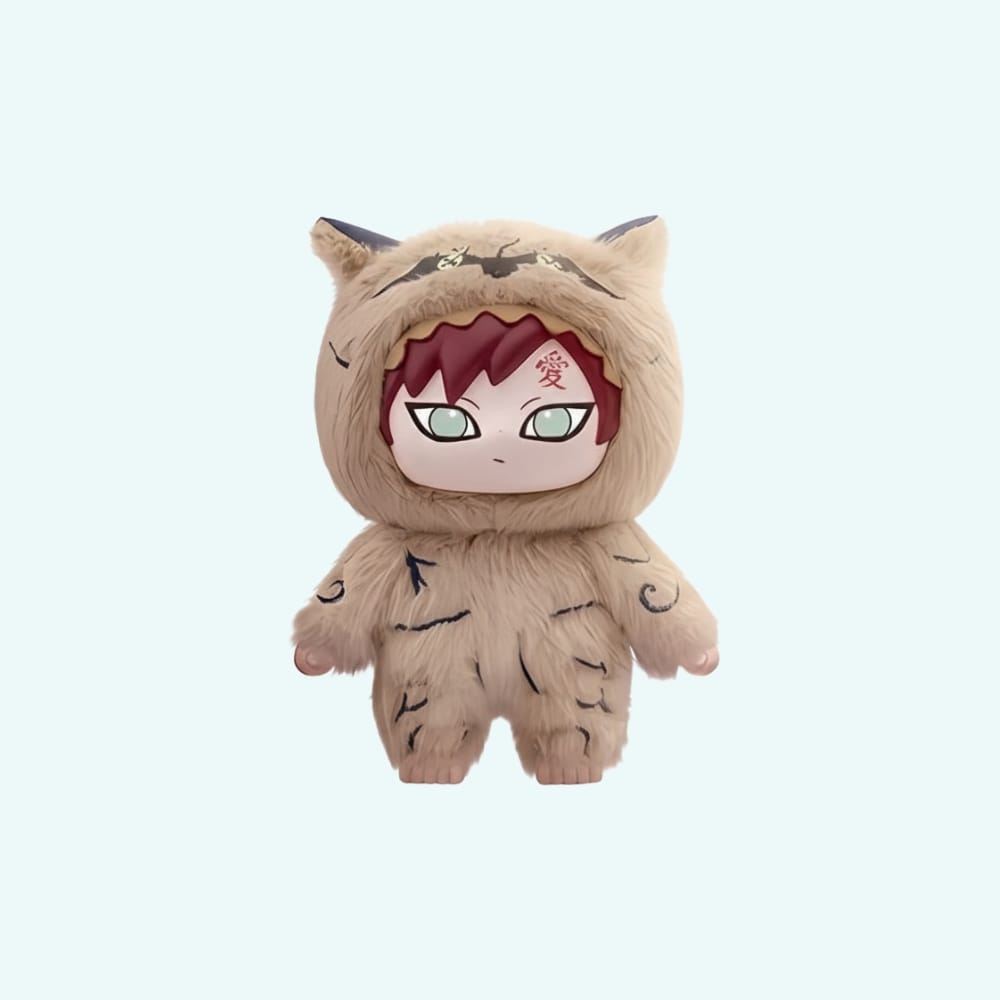 Knuffel Naruto Labubu Stijl Pastelkleuren Zachte Speelknuffel De Knuffel Gaara
