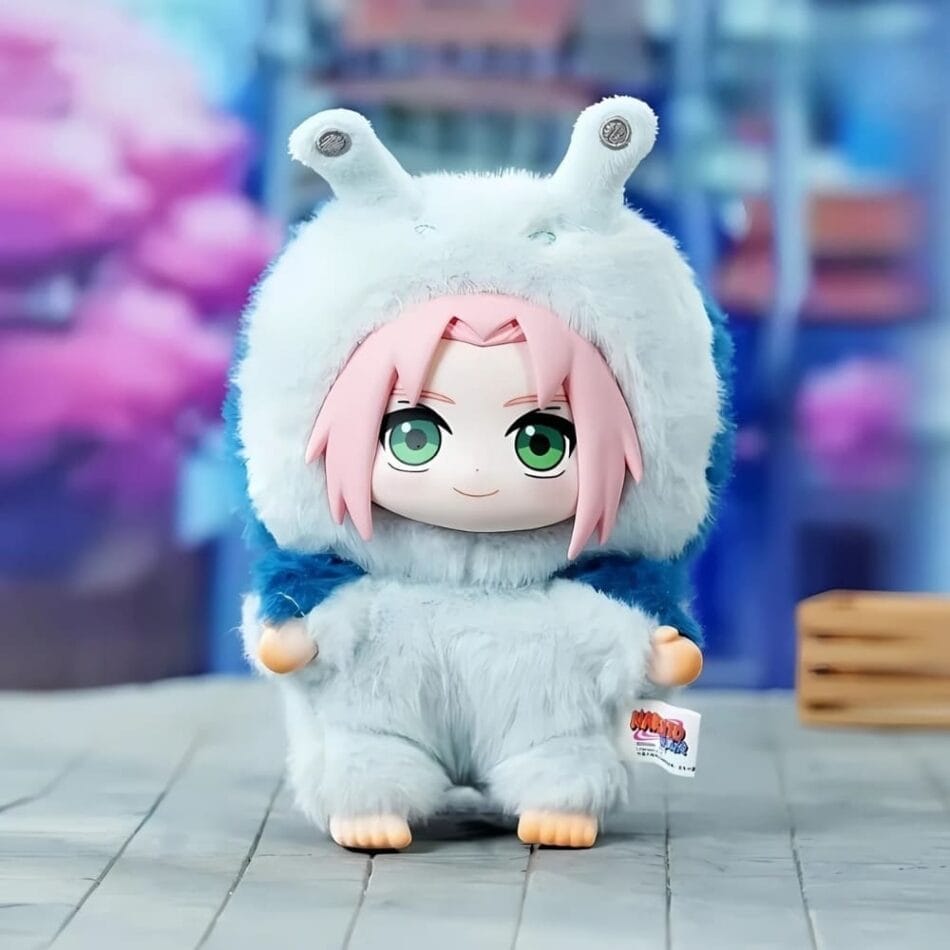 Knuffel Naruto Labubu Stijl Pastelkleuren Zachte Speelknuffel De Knuffel