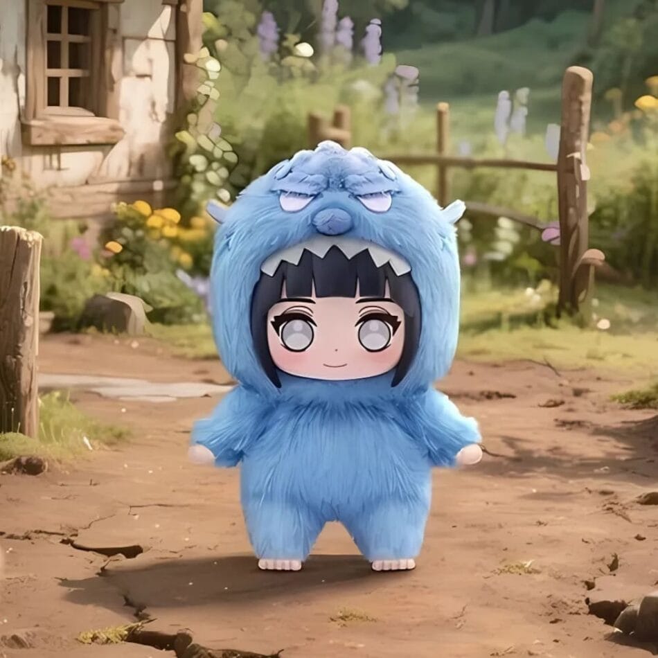 Knuffel Naruto Labubu Stijl Pastelkleuren Zachte Speelknuffel De Knuffel
