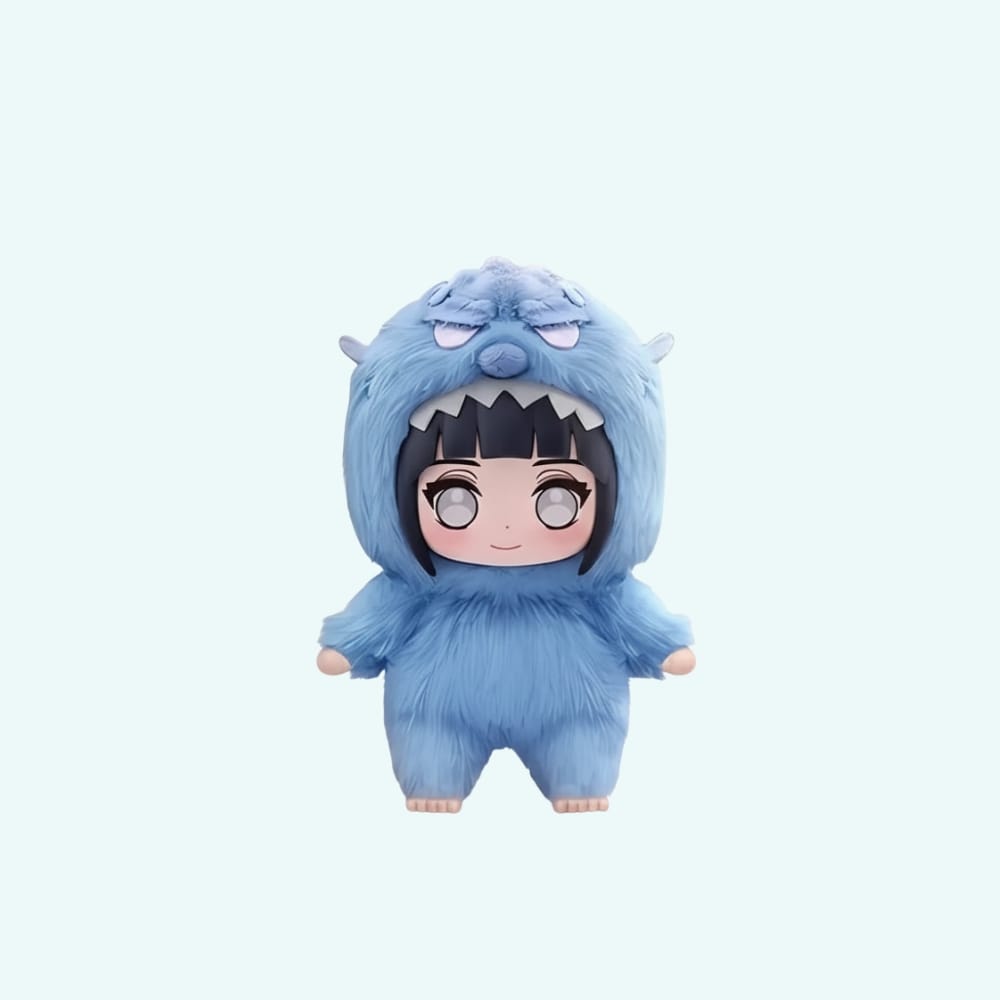 Knuffel Naruto Labubu Stijl Pastelkleuren Zachte Speelknuffel De Knuffel Hinata