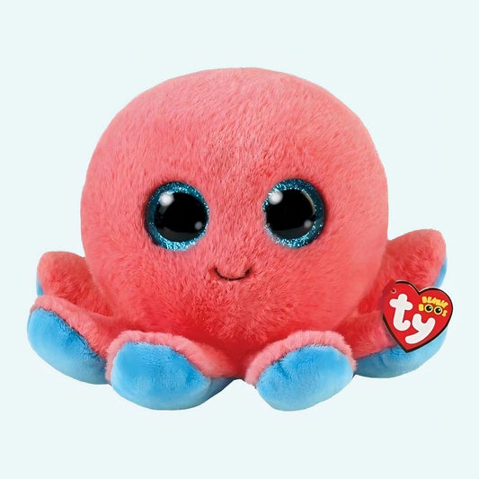Knuffel Octopus Corail Adorable Zachte Knuffel Met Grote Ogen De Knuffel