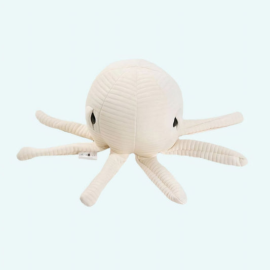 Knuffel Octopus Écru Zachte Onderwaterthema De Knuffel