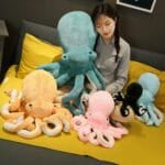 Knuffel Octopus Zwart Ultrazacht Speelse Metgezel De Knuffel