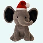 Knuffel Olifant Noel Lichtgevende Kerstknuffel Decoratie De Knuffel