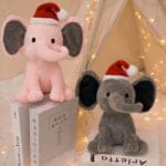Knuffel Olifant Noel Lichtgevende Kerstknuffel Decoratie De Knuffel