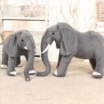 Knuffel Olifant Realistisch Voor Kinderen Zachte Materialen De Knuffel